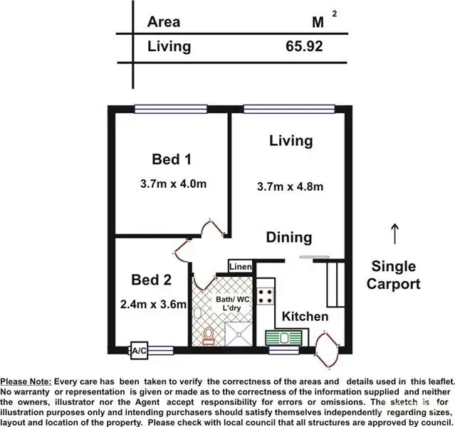 Floorplan of Homely house listing, 5/42 Milner Road, Hilton SA 5033