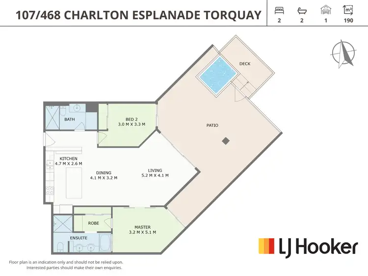 Floorplan of Homely unit listing, Unit 107/468 Esplanade, Torquay QLD 4655