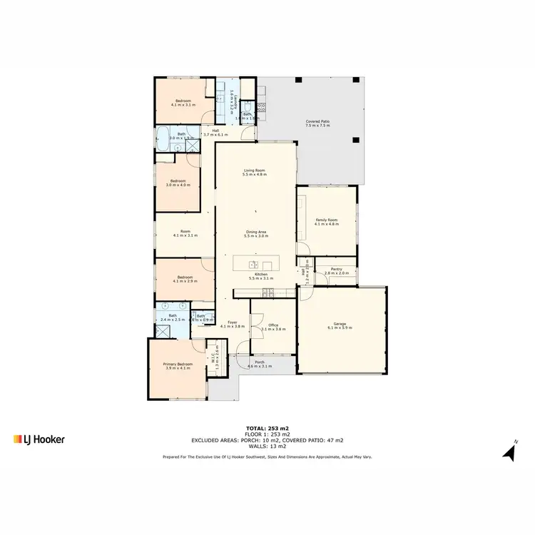 Floorplan of Homely house listing, 62 Santons Approach, Yalyalup WA 6280