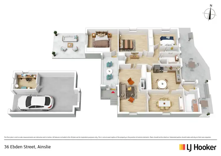 Floorplan of Homely house listing, 36 Ebden Street, Ainslie ACT 2602