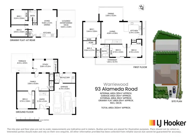 Floorplan of Homely house listing, 93 Alameda Way, Warriewood NSW 2102