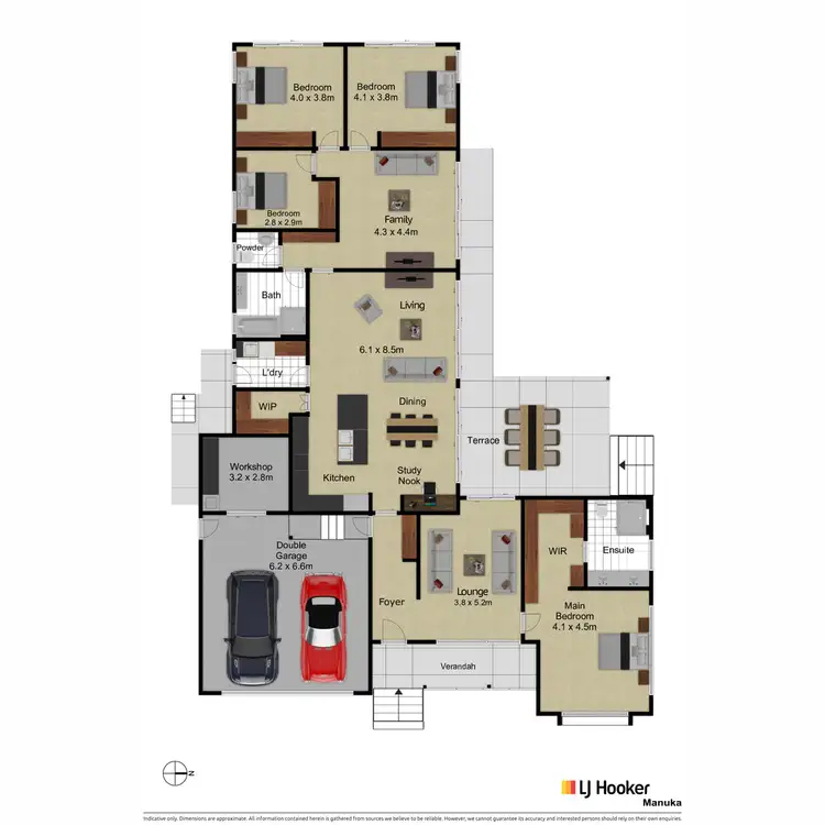 Floorplan of Homely house listing, 125 Miller Street, O'connor ACT 2602