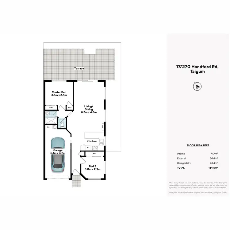 Floorplan of Homely apartment listing, 17/270 Handford Road, Taigum QLD 4018