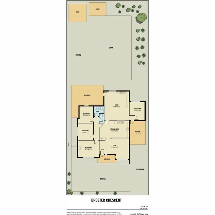Floorplan of Homely house listing, 29 Broster Crescent, Davoren Park SA 5113