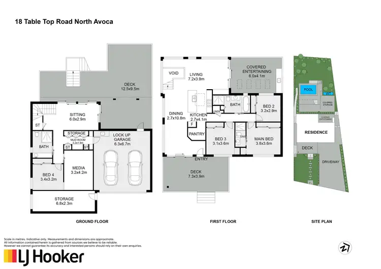 Floorplan of Homely house listing, 18 Table Top Road, North Avoca NSW 2260