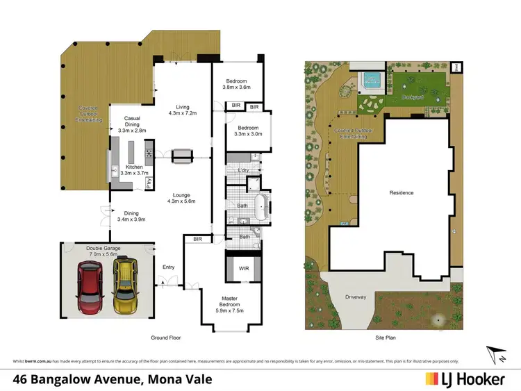 Floorplan of Homely house listing, 46 Bangalow Avenue, Mona Vale NSW 2103