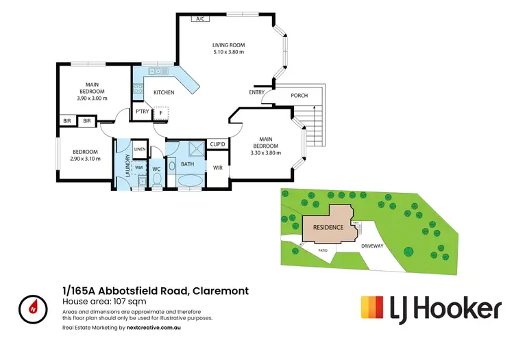 Floorplan of Homely house listing, 165A Abbotsfield Road, Claremont TAS 7011