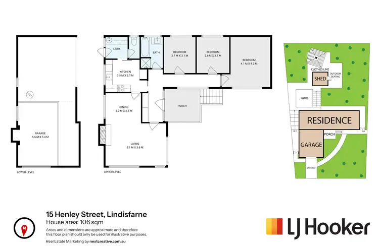 Floorplan of Homely house listing, 15 Henley Street, Lindisfarne TAS 7015