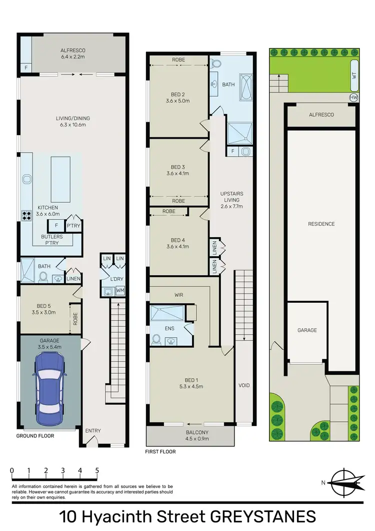 Floorplan of Homely house listing, 10 Hyacinth Street, Greystanes NSW 2145
