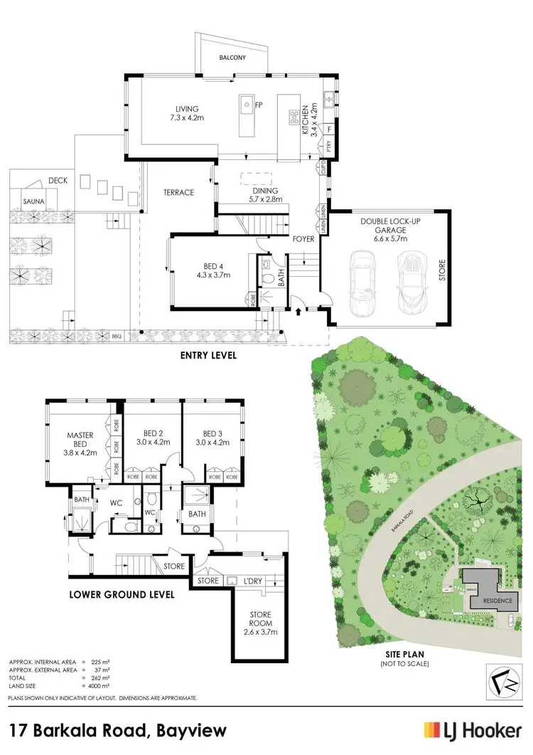 Floorplan of Homely house listing, 17 Barkala Road, Bayview NSW 2104