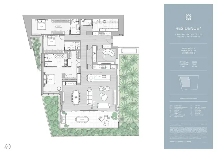 Floorplan of Homely apartment listing, 1112-1116 Barrenjoey Road, Palm Beach NSW 2108