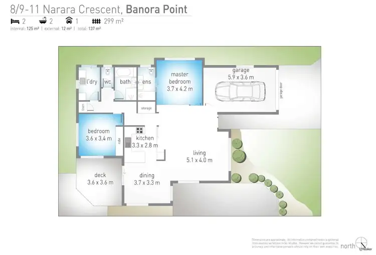 Floorplan of Homely house listing, 8/9-11 Narara Crescent, Banora Point NSW 2486