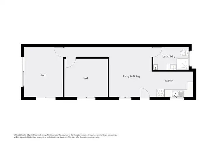 Floorplan of Homely unit listing, 4/292 Sheridan Street, Cairns City QLD 4870