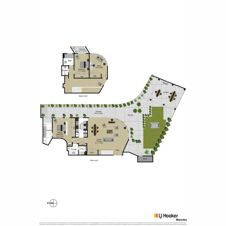 Floorplan of Homely apartment listing, 26/7 Eastlake Parade, Kingston ACT 2604