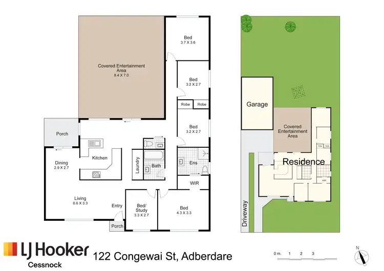 Floorplan of Homely house listing, 122 Congewai Street, Aberdare NSW 2325