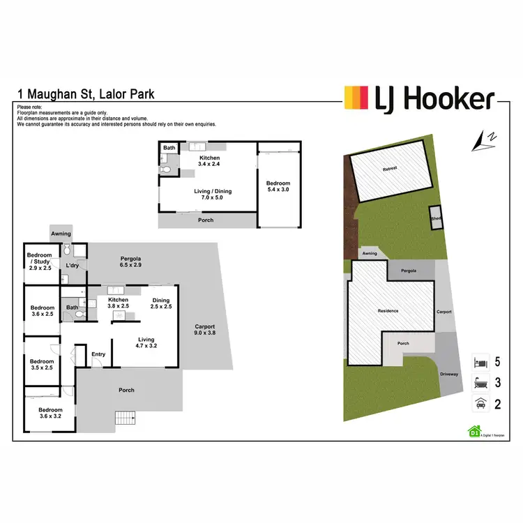 Floorplan of Homely house listing, 1 Maughan Street, Lalor Park NSW 2147