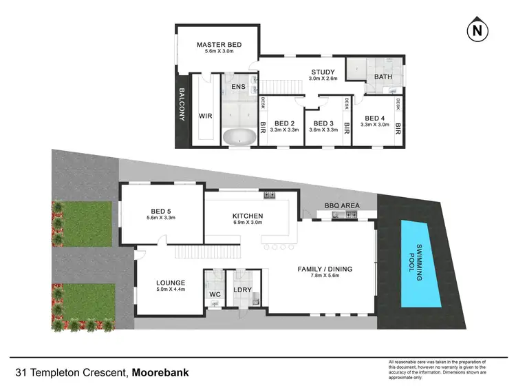Floorplan of Homely house listing, 31 Templeton Crescent, Moorebank NSW 2170