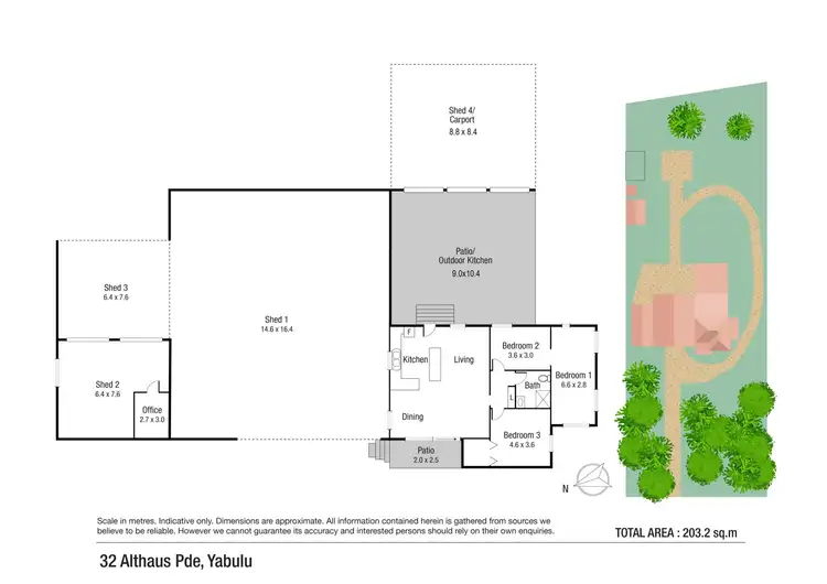 Floorplan of Homely house listing, 32 Althaus Parade, Yabulu QLD 4818