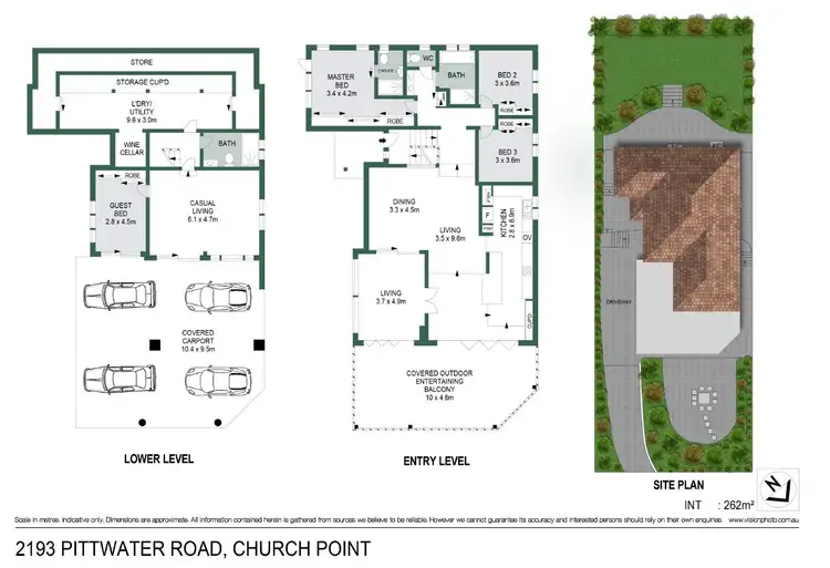 Floorplan of Homely house listing, 2193 Pittwater Road, Church Point NSW 2105