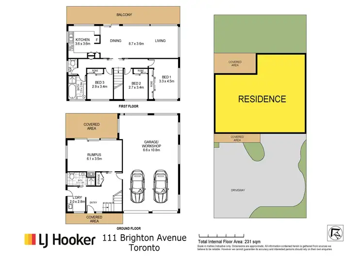 Floorplan of Homely house listing, 111 Brighton Avenue, Toronto NSW 2283