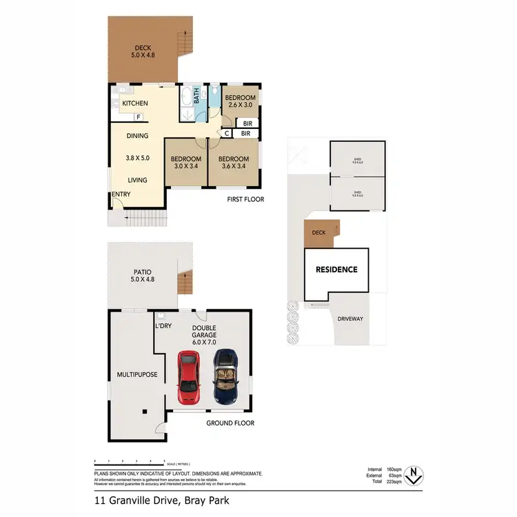 Floorplan of Homely house listing, 11 Granville Drive, Bray Park QLD 4500