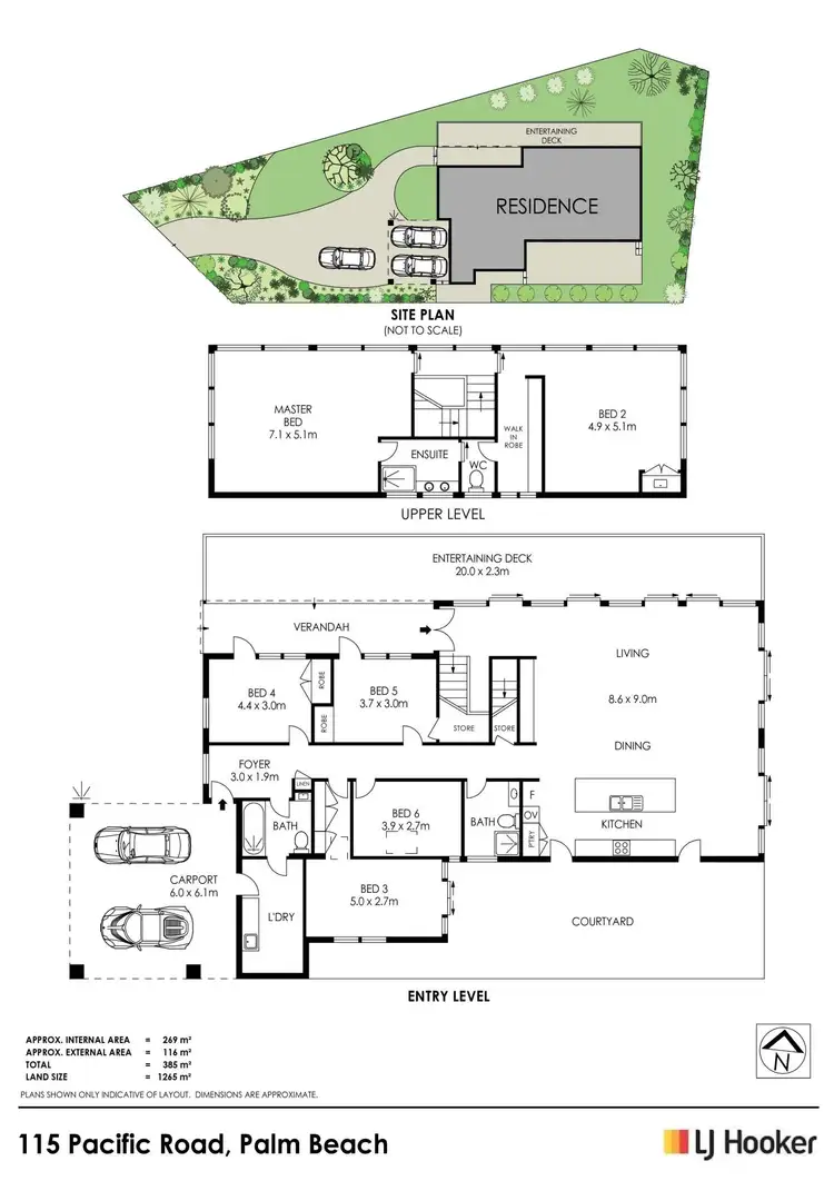 Floorplan of Homely house listing, 115 Pacific Road, Palm Beach NSW 2108