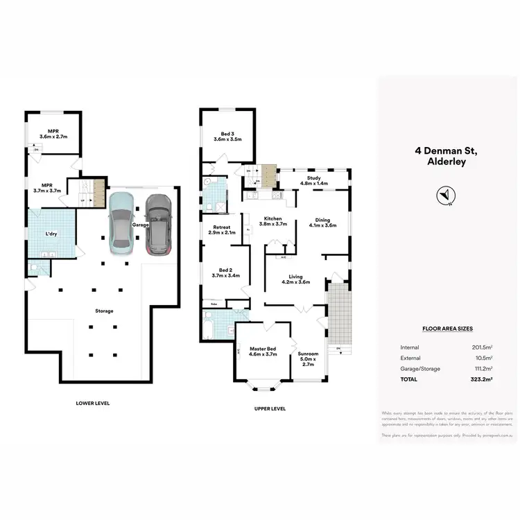 Floorplan of Homely house listing, 4 Denman Street, Alderley QLD 4051