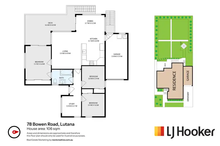 Floorplan of Homely house listing, 78 Bowen Road, Lutana TAS 7009