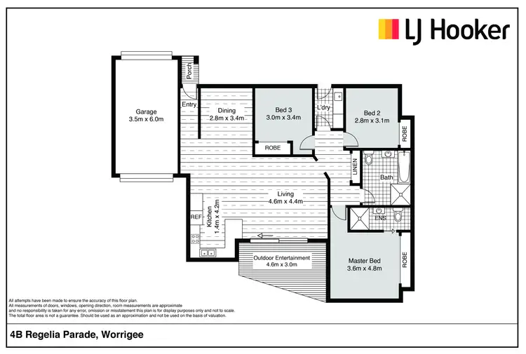 Floorplan of Homely house listing, 4b Regelia Parade, Worrigee NSW 2540