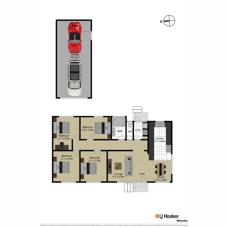 Floorplan of Homely house listing, 20 Rivers Street, Weston ACT 2611