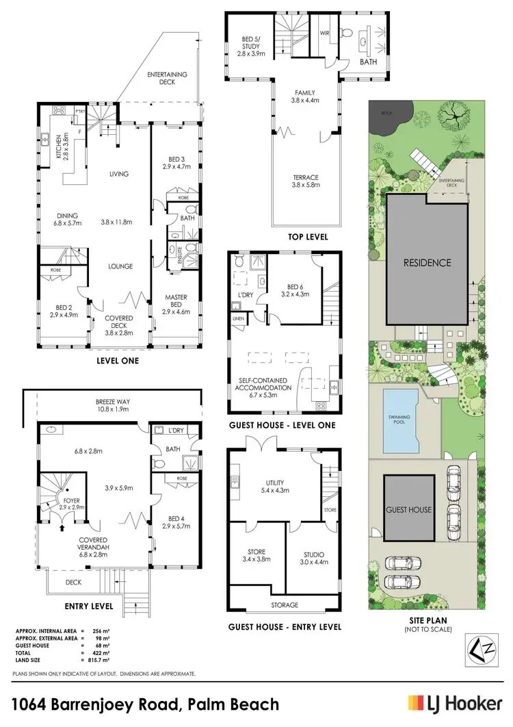 Floorplan of Homely house listing, 1064 Barrenjoey Road, Palm Beach NSW 2108