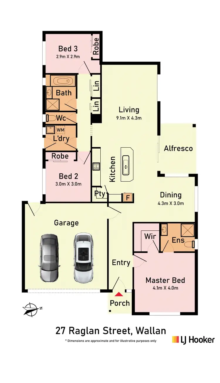 Floorplan of Homely house listing, 27 Raglan Street, Wallan VIC 3756