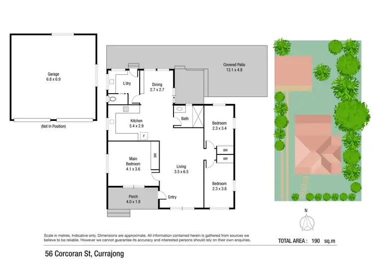 Floorplan of Homely house listing, 56 Corcoran Street, Currajong QLD 4812