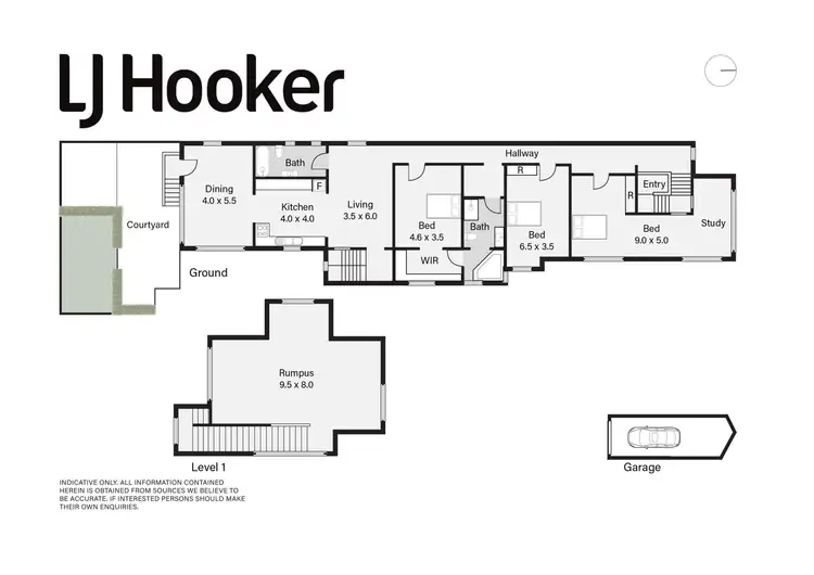 Floorplan of Homely apartment listing, 2/17 Berwick Street, Coogee NSW 2034