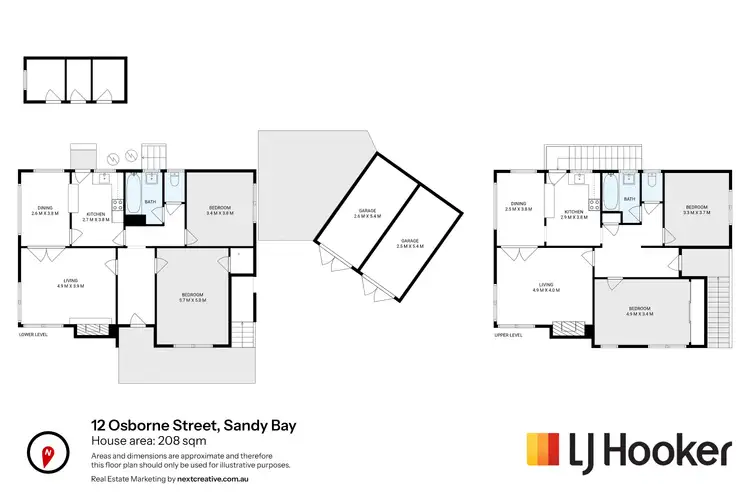 Floorplan of Homely house listing, 12 Osborne Street, Sandy Bay TAS 7005