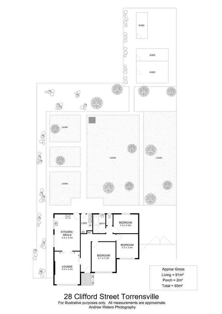 Floorplan of Homely house listing, 28 Clifford Street, Torrensville SA 5031