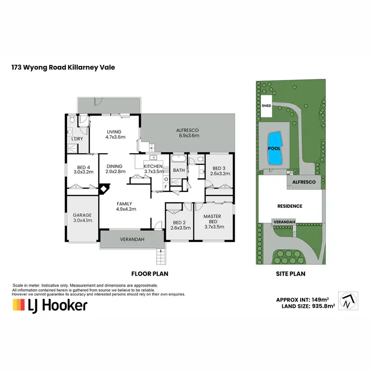Floorplan of Homely house listing, 173 Wyong Road, Killarney Vale NSW 2261