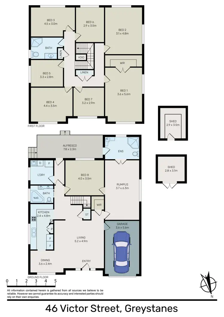 Floorplan of Homely house listing, 46 Victor Street, Greystanes NSW 2145