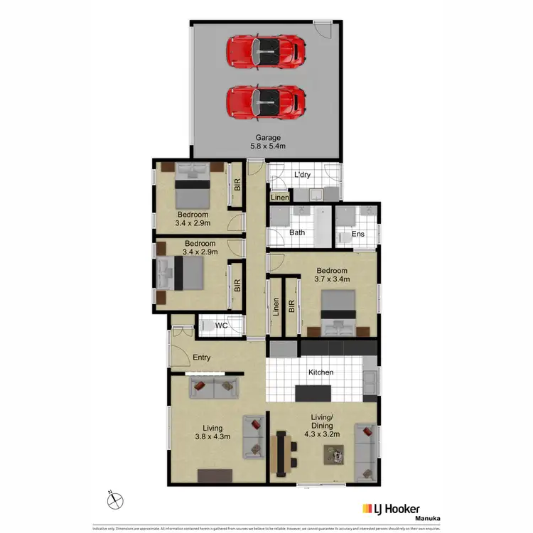 Floorplan of Homely house listing, 2 Kavangal Circuit, Ngunnawal ACT 2913