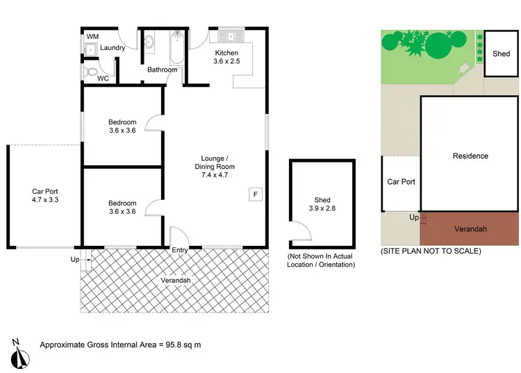 Floorplan of Homely house listing, 60 Maude Street, Belmont NSW 2280