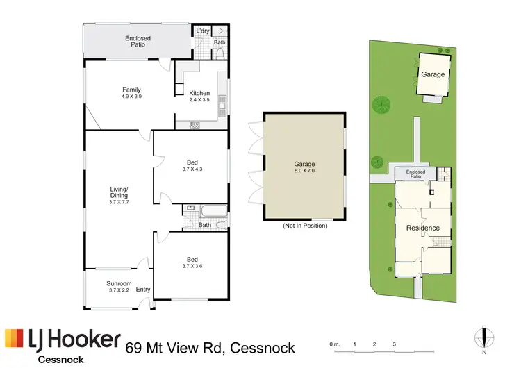 Floorplan of Homely house listing, 69 Mount View Road, Cessnock NSW 2325