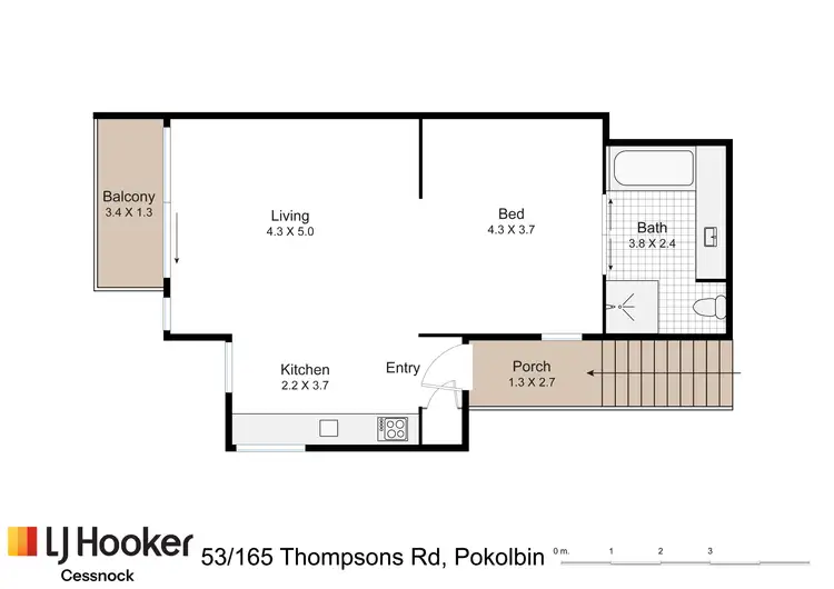 Floorplan of Homely villa listing, Villa 53 (52) Lot 57/165 Thompsons Road, Pokolbin NSW 2320
