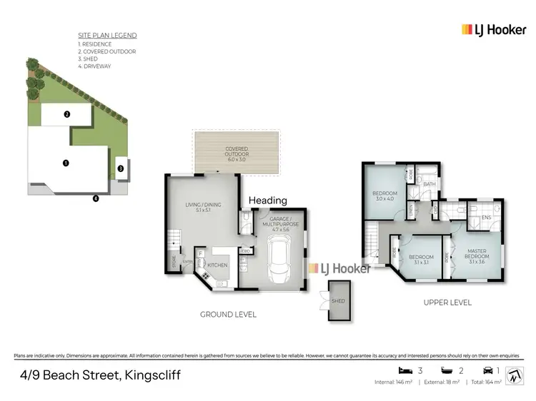 Floorplan of Homely townhouse listing, 4/9 Beach Street, Kingscliff NSW 2487