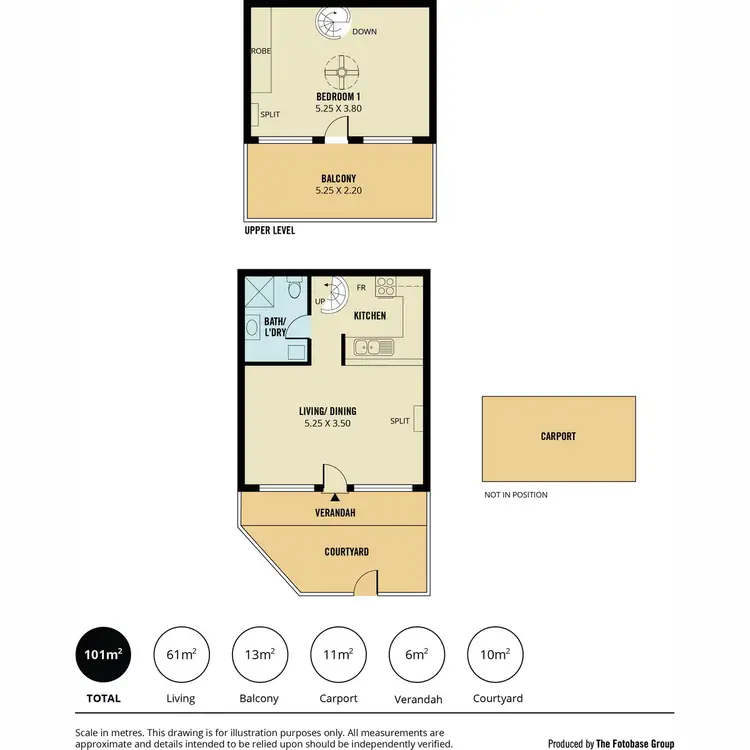 Floorplan of Homely house listing, 2/9-17 Boulton Mews, North Adelaide SA 5006
