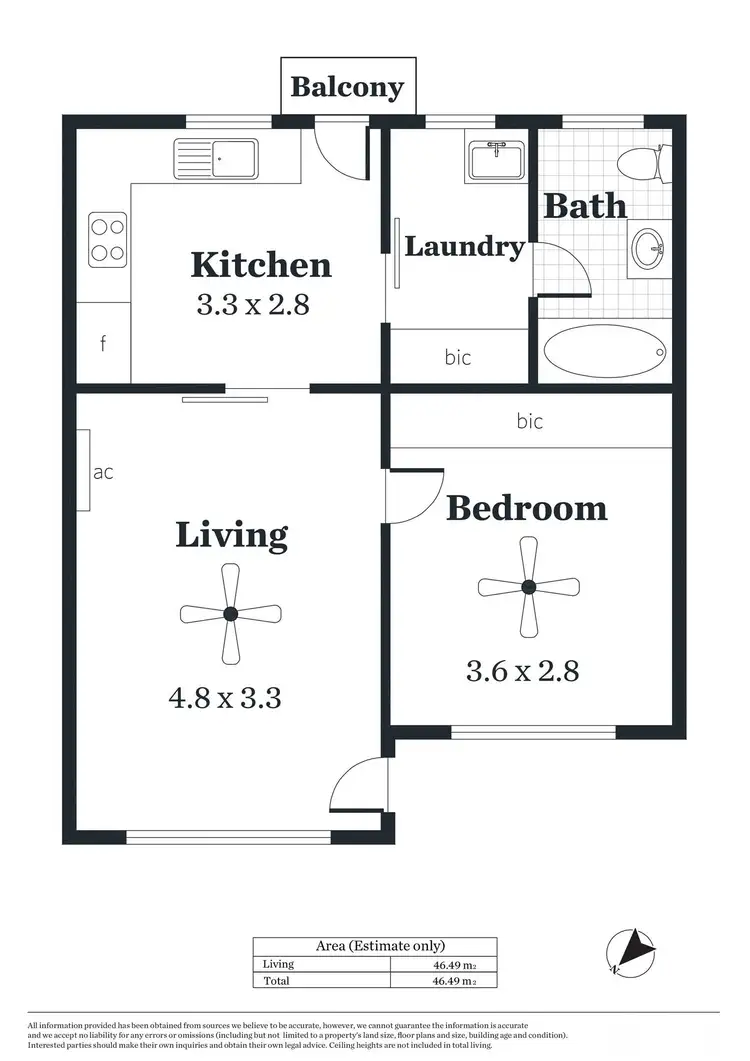 Floorplan of Homely unit listing, 4/24 Carlisle Road, Westbourne Park SA 5041