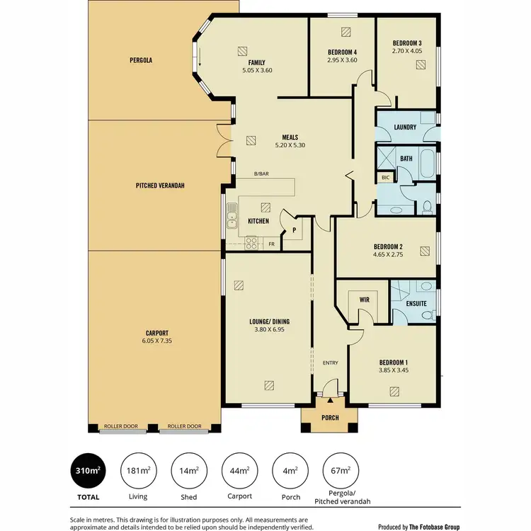 Floorplan of Homely house listing, 19 Reordan Drive, Greenwith SA 5125
