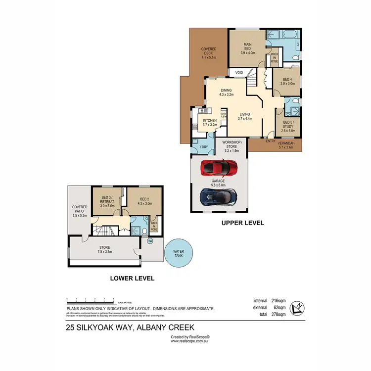 Floorplan of Homely house listing, 25 Silkyoak Way, Albany Creek QLD 4035