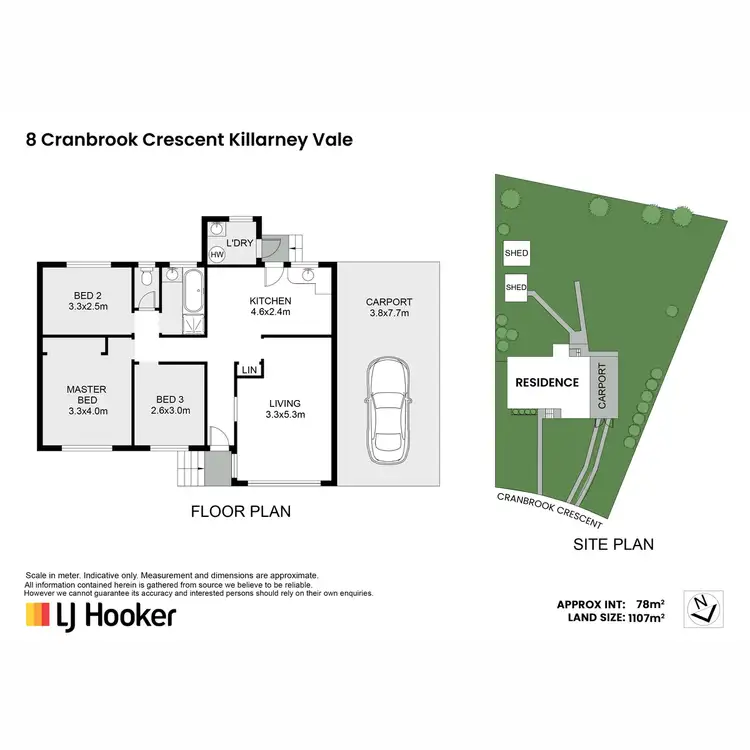 Floorplan of Homely house listing, 8 Cranbrook Crescent, Killarney Vale NSW 2261