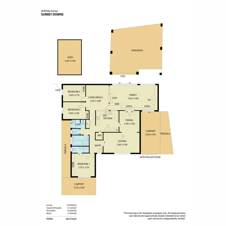 Floorplan of Homely house listing, 28 Wirilda Avenue, Surrey Downs SA 5126