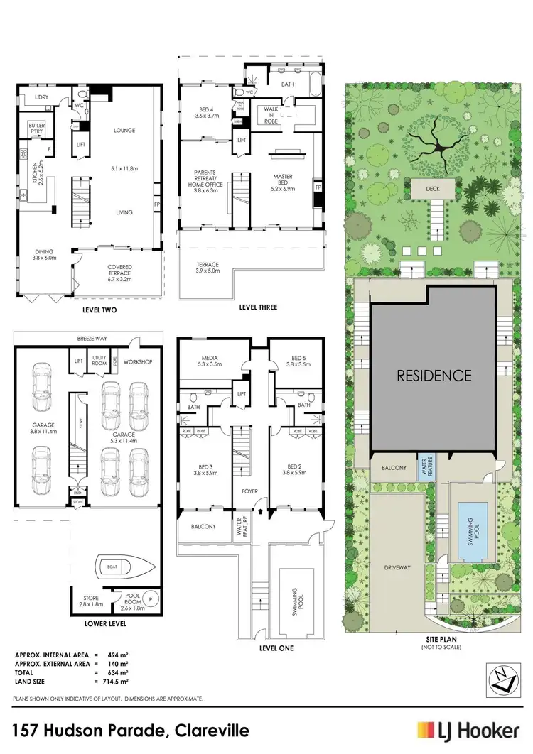 Floorplan of Homely house listing, 157 Hudson Parade, Avalon Beach NSW 2107